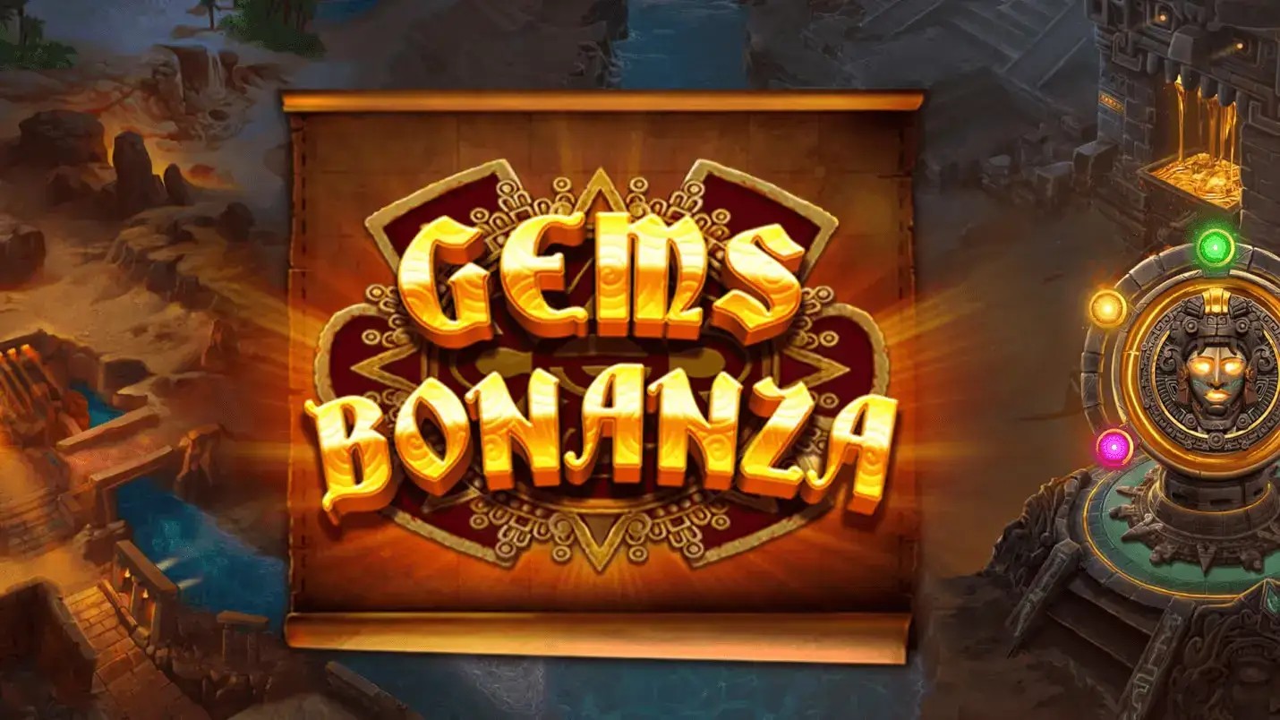 Gems Bonanza slot visual from Pragmatic Play available on vegasinos.eu