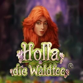 Holla die Waldfee slot logo by Hölle Games at Vegasino Casino