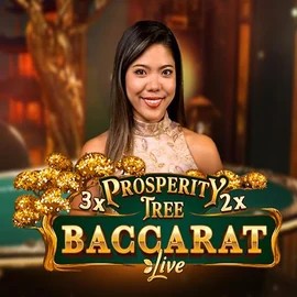 Prosperity Tree Baccarat logo by Evolution Vegasino Casino