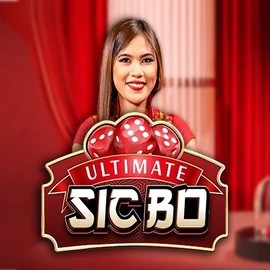 Ultimate Sic Bo logo – Live Casino by Ezugi at Vegasino Casino